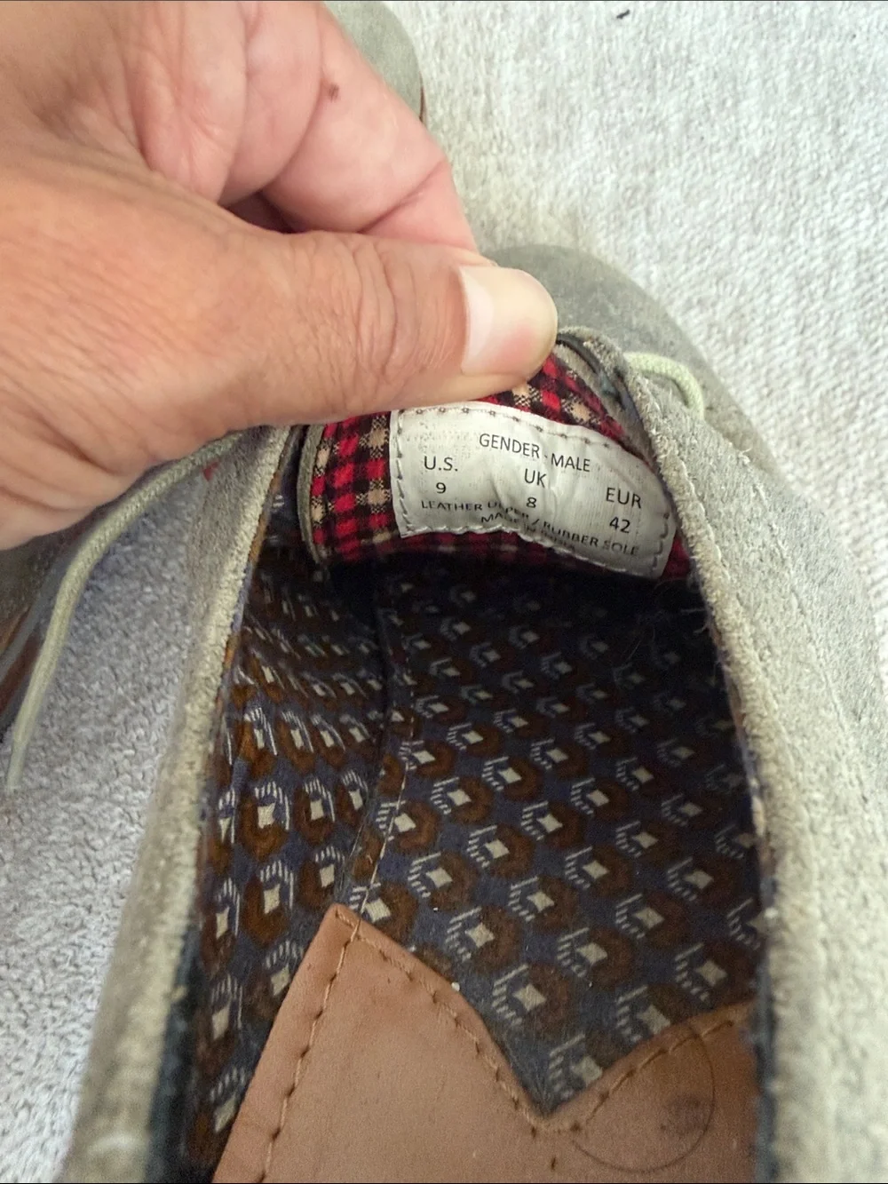 Ben Sherman derby upper